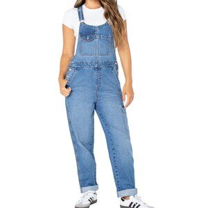 NWOT, SZ XL, Blue Denim Coveralls Overalls